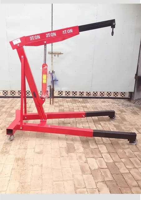 2 ton 3ton manual folding car engine lift hydraulic lift workshop